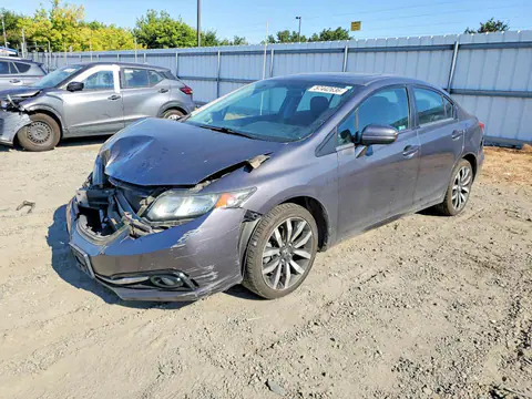 19XFB2F9XFE255678 — 2015 Honda Civic, Передняя часть (Front End), фото до ремонта