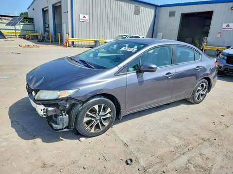 19XFB2F88FE082198 — 2015 Honda Civic, Передняя часть (Front End), фото до ремонта