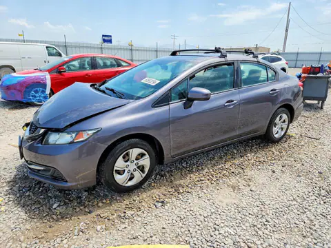 19XFB2F50FE091418 — 2015 Honda Civic, Передняя часть (Front End), фото до ремонта