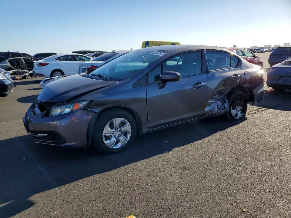 2HGFB2F56FH534290 Honda Civic 2015 — повреждение Передняя часть, фото до ремонта