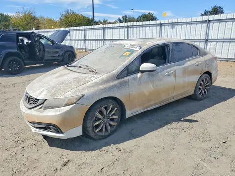 19XFB2F93FE228502 — 2015 Honda Civic, Подтопление (Water/Flood), фото до ремонта