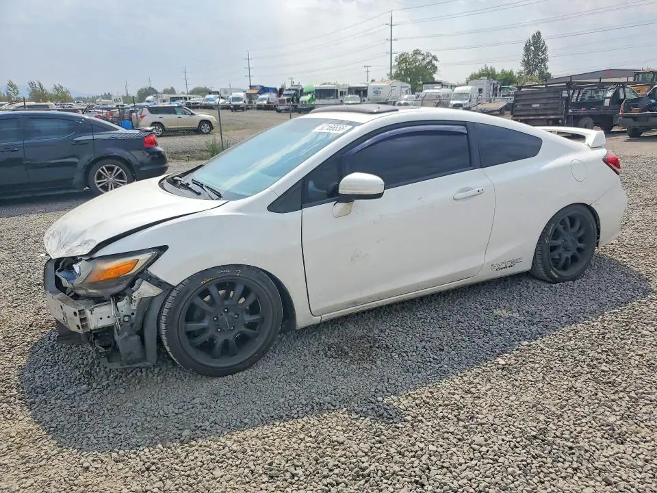 2HGFG4A50FH701988 Honda Civic 2015 — повреждение Передняя часть, фото до ремонта