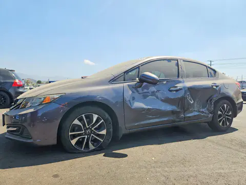 19XFB2F86FE235094 — 2015 Honda Civic, Боковая часть (Side), фото до ремонта