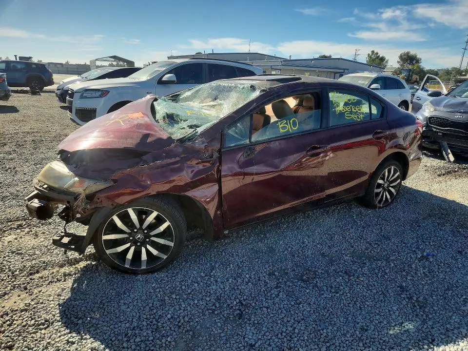 2HGFB2F9XFH522145 Honda Civic 2015 — повреждение Повреждения со всех сторон, фото до ремонта