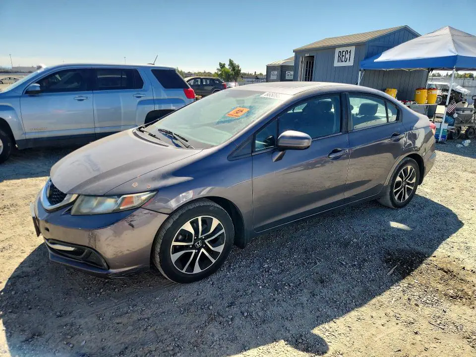 19XFB2F81FE254426 Honda Civic 2015 — повреждение Передняя часть, фото до ремонта