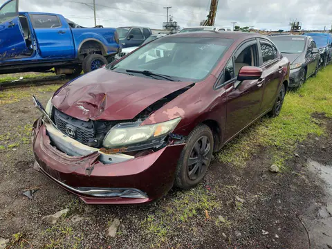 2HGFB2F51FH530292 — 2015 Honda Civic, Передняя часть (Front End), фото до ремонта