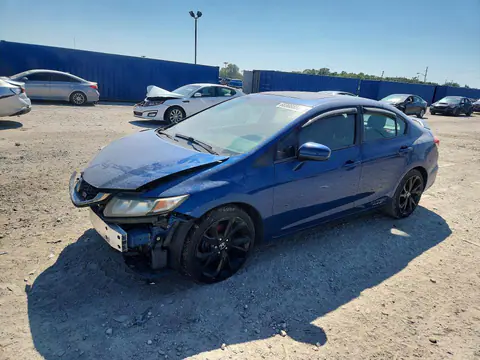 2HGFB6E5XFH704515 — 2015 Honda Civic, Передняя часть (Front End), фото до ремонта