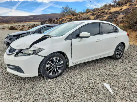 19XFB2F84FE248586 — 2015 Honda Civic, Передняя часть (Front End), фото до ремонта