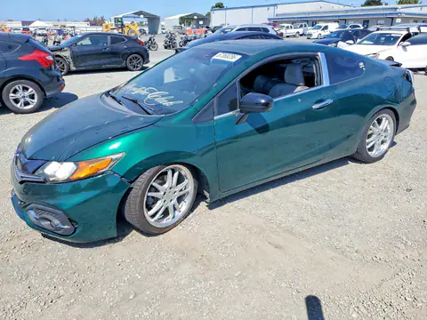 2HGFG3B87FH505064 — 2015 Honda Civic, Задняя часть (Rear End), фото до ремонта