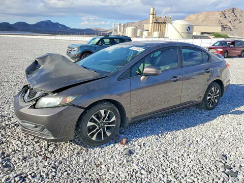 19XFB2F89FE037951 — 2015 Honda Civic, Передняя часть (Front End), фото до ремонта