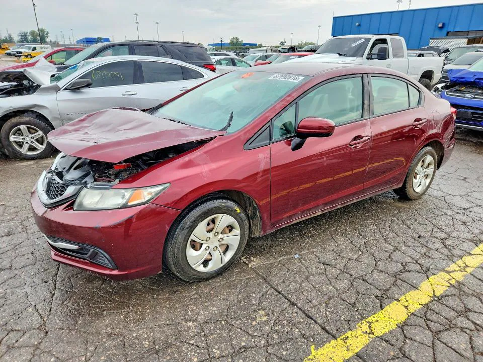 2015 HONDA CIVIC VIN 19XFB2F53FE001601 фото 1