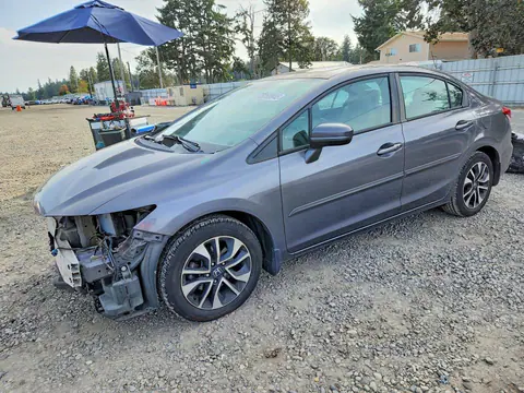 2HGFB2F85FH516180 — 2015 Honda Civic, Передняя часть (Front End), фото до ремонта