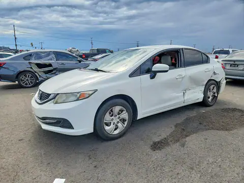 19XFB2F51FE262340 — 2015 Honda Civic, Боковая часть (Side), фото до ремонта