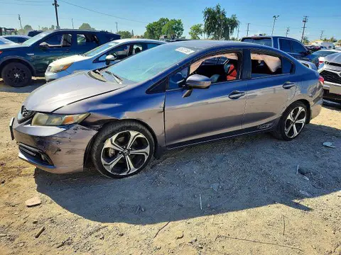 2HGFB6E5XFH707723 — 2015 Honda Civic, Передняя часть (Front End), фото до ремонта