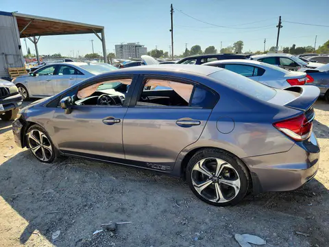2015 Honda Civic VIN 2HGFB6E5XFH707723 фото 2