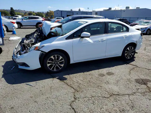 19XFB2F8XFE259785 — 2015 Honda Civic, Передняя часть (Front End), фото до ремонта