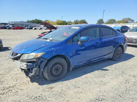 19XFB2F55FE264009 — 2015 Honda Civic, Передняя часть (Front End), фото до ремонта