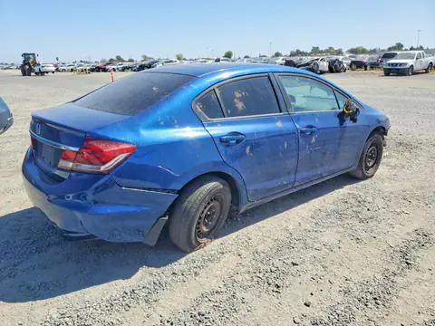 19XFB2F55FE264009 — 2015 Honda Civic, фото 3 с аукциона Copart 13.10.2026, Передняя часть