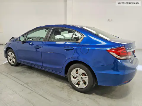 2015 Honda Civic Lx VIN 19XFB2F56FE268554 фото 2