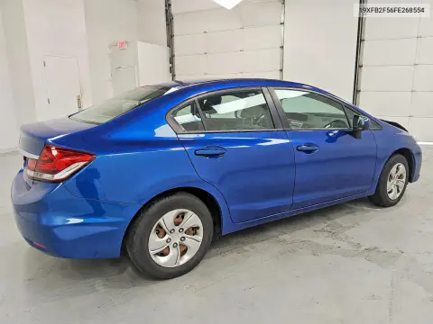 2015 Honda Civic Lx VIN 19XFB2F56FE268554 фото 3