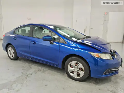 2015 Honda Civic Lx VIN 19XFB2F56FE268554 фото 4