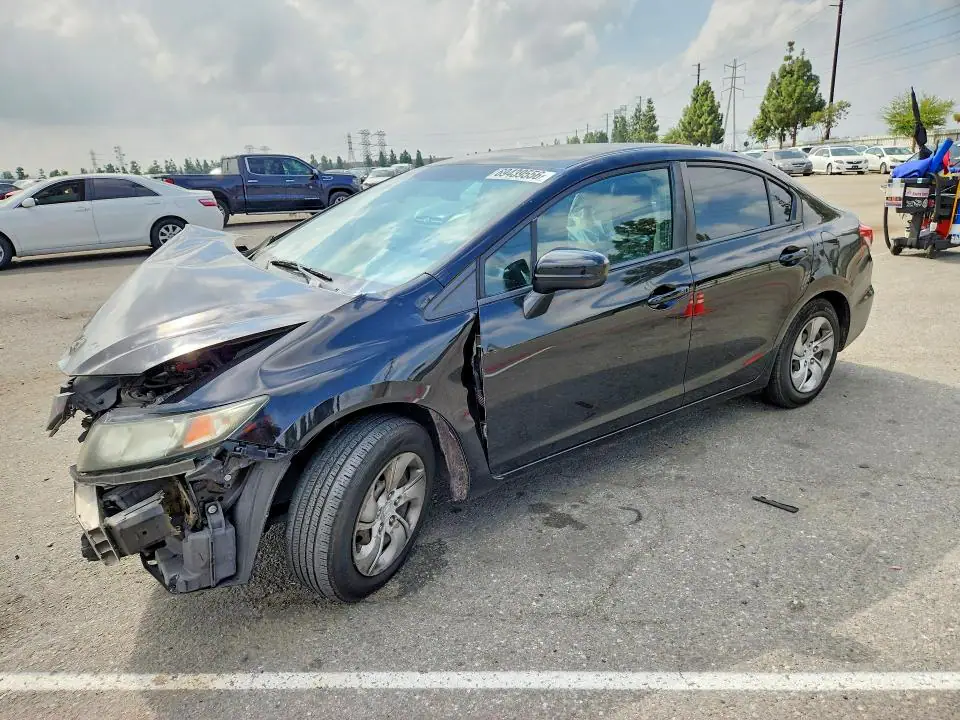 2HGFB2F52FH537753 Honda Civic 2015 — повреждение Передняя часть, фото до ремонта