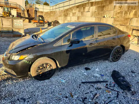 2015 Honda Civic Lx VIN 19XFB2F59FE118826 фото 1
