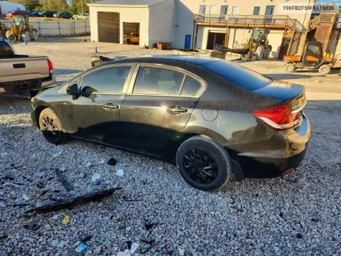 2015 Honda Civic Lx VIN 19XFB2F59FE118826 фото 2