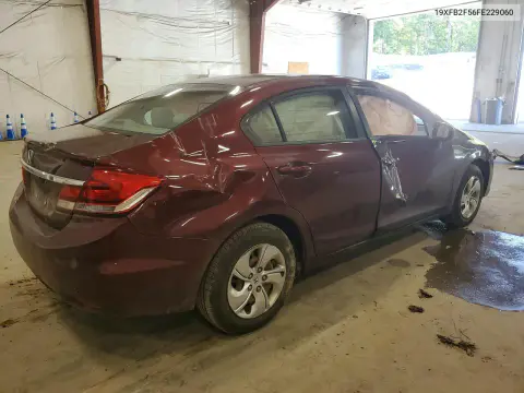 2015 Honda Civic Lx VIN 19XFB2F56FE229060 фото 3