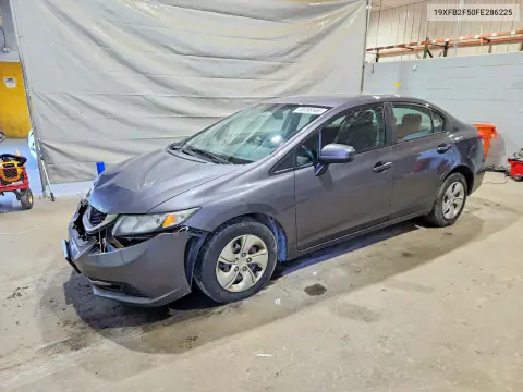 2015 Honda Civic Lx VIN 19XFB2F50FE286225 фото 1