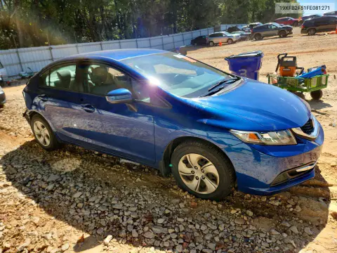 2015 Honda Civic Lx VIN 19XFB2F51FE081271 фото 4