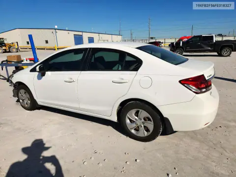 2015 Honda Civic Lx VIN 19XFB2F56FE018327 фото 2