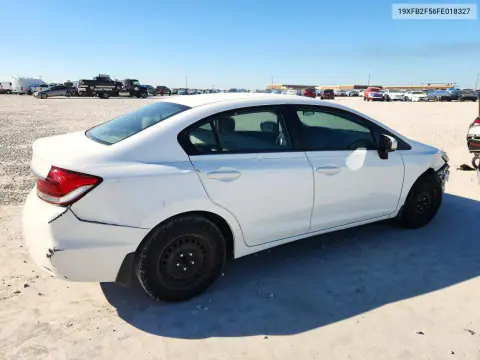 2015 Honda Civic Lx VIN 19XFB2F56FE018327 фото 3