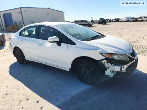 2015 Honda Civic Lx VIN 19XFB2F56FE018327 фото 4