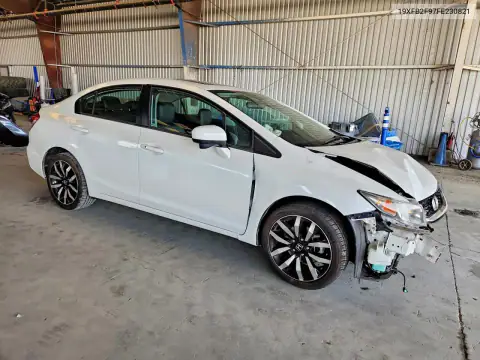19XFB2F97FE230821 — 2015 Honda Civic, фото 4 с аукциона Copart, Передняя часть