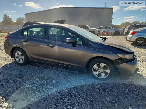 2015 Honda Civic Lx VIN 19XFB2F57FE075930 фото 4