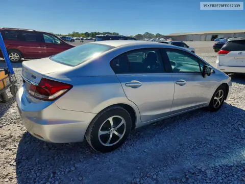 2015 Honda Civic Se VIN 19XFB2F78FE057339 фото 3