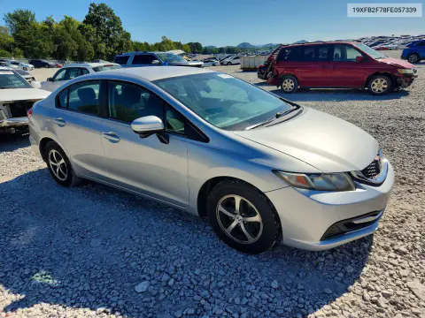 2015 Honda Civic Se VIN 19XFB2F78FE057339 фото 4