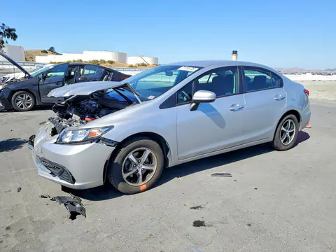 19XFB2F72FE082110 — 2015 Honda Civic, Передняя часть (Front End), фото до ремонта