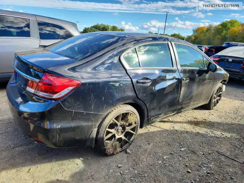 2015 Honda Civic Lx VIN 19XFB2F57FE079699 фото 3