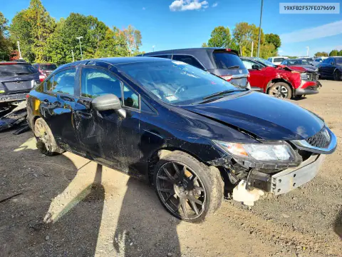 2015 Honda Civic Lx VIN 19XFB2F57FE079699 фото 4