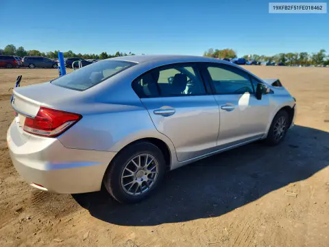 2015 Honda Civic Lx VIN 19XFB2F51FE018462 фото 3