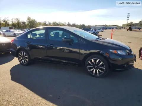 2015 Honda Civic Exl VIN 2HGFB2F97FH541865 фото 4