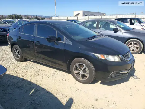 2015 Honda Civic Se VIN 19XFB2F70FE264470 фото 4