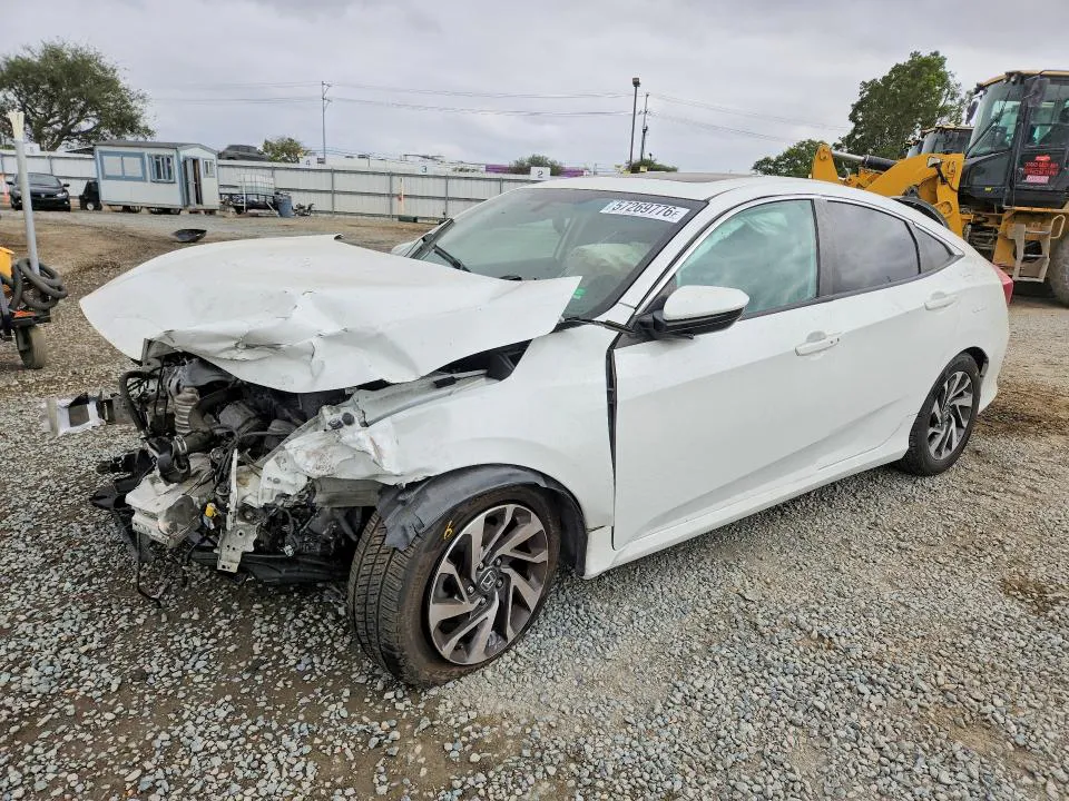 2016 Honda Civic VIN 2HGFC2F72GH547604 фото 1