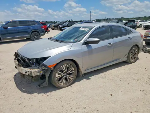 19XFC1F7XGE037120 — 2016 Honda Civic, Передняя часть (Front End), фото до ремонта
