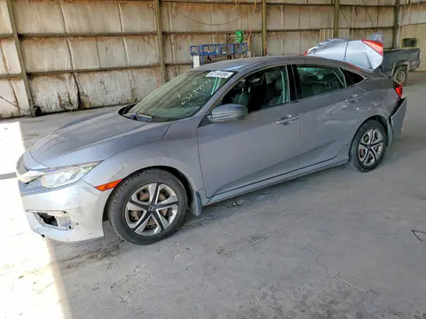 19XFC2F57GE071780 — 2016 Honda Civic, Задняя часть (Rear End), фото до ремонта