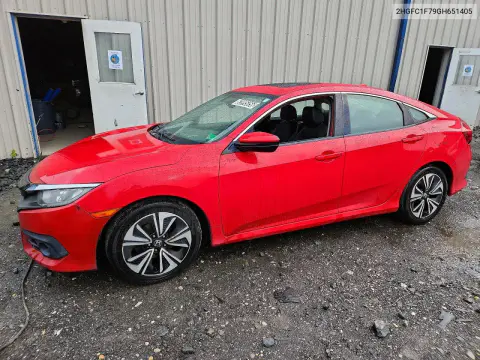 2HGFC1F79GH651405 — 2016 Honda Civic, Мелкие вмятины и царапины, фото до ремонта