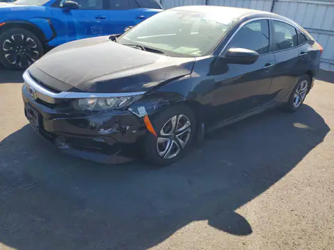 19XFC2F56GE026703 — 2016 Honda Civic, Передняя часть (Front End), фото до ремонта