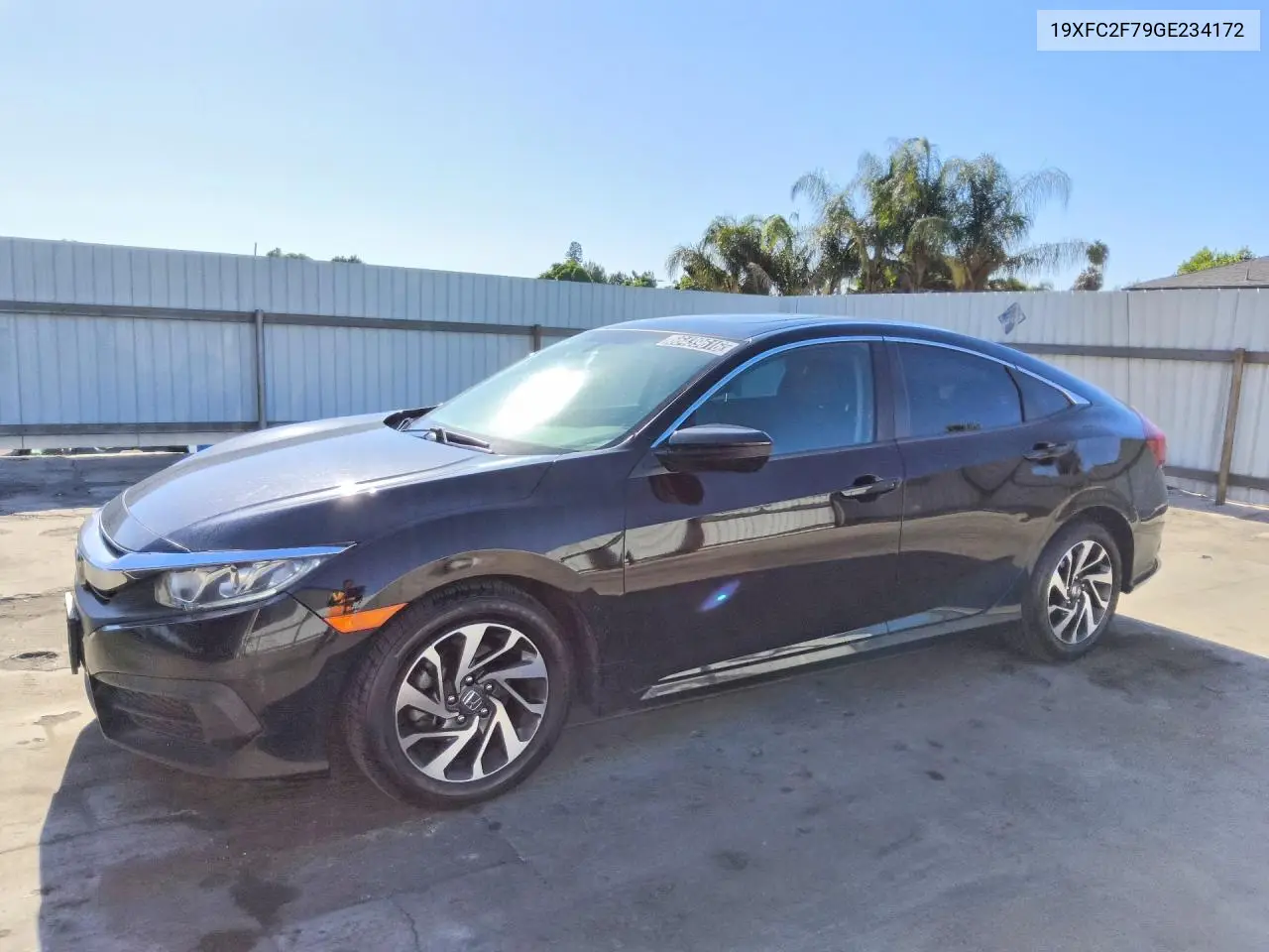 2016 Honda Civic Ex VIN 19XFC2F79GE234172 фото 1